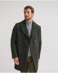 Oxford - Mason Herringbone Wool Coat