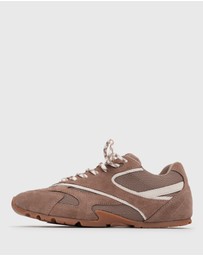 Betts - Alta Suede Leather Sneakers