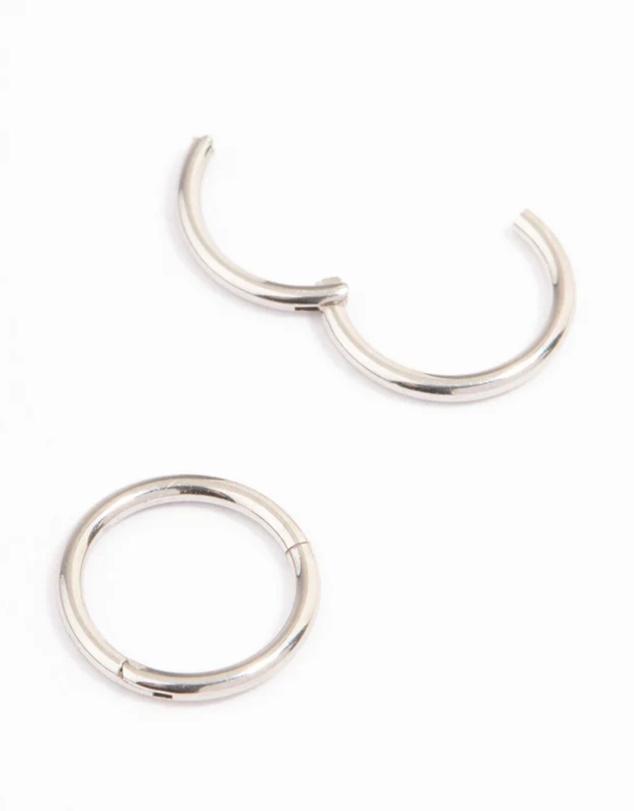 Lovisa - Surgical Steel Fine Sleep Earrings 6mm