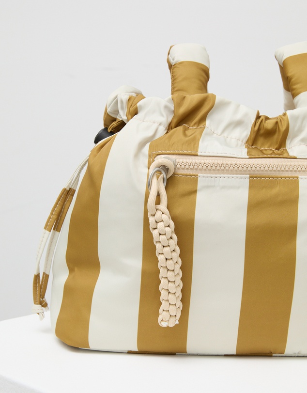 Phile - Pram Caddy - Gold Stripes