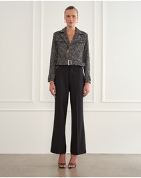 Aqua Blu Australia - Nyx Francis Biker Jacket