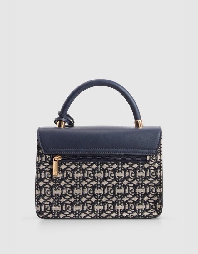 Laura Jones - Mara Jacquard Top Handle Bag