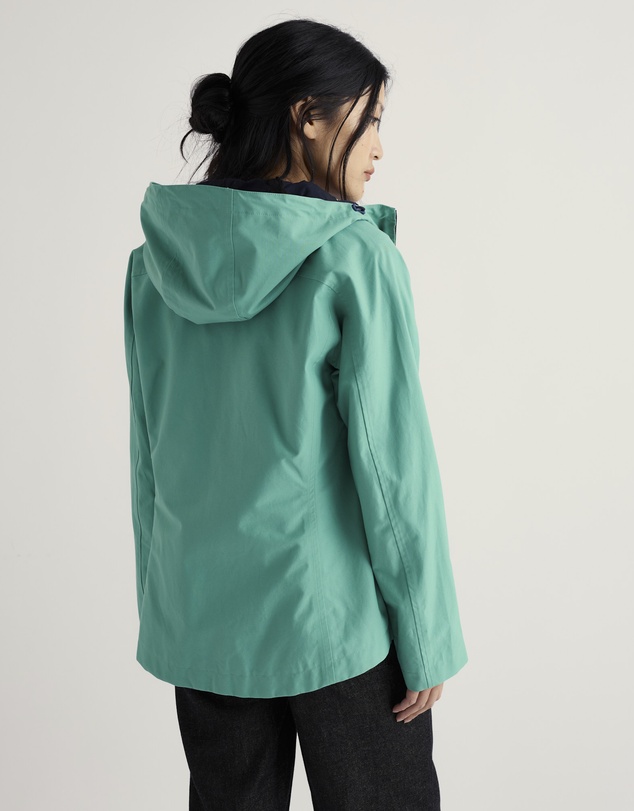 Seasalt - Seasalt Cornwall Green Waterway Waterproof Jacket