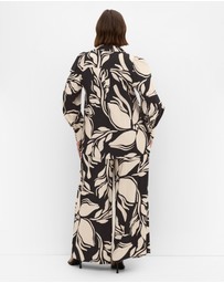 City Chic - Bella Long Sleeve Print Shirt