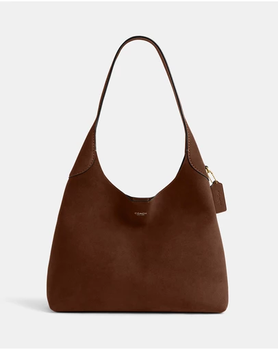 Coach - Suede Brooklyn Shoulder Bag 34