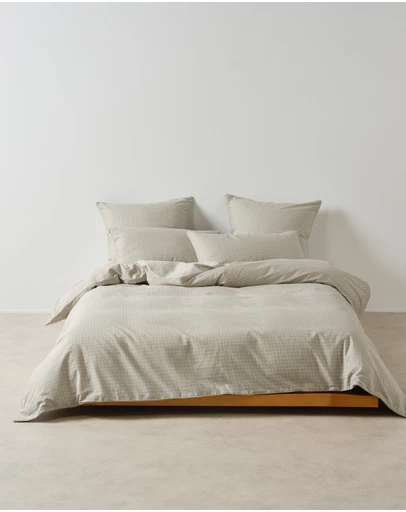 Linen House - Volley Check Quilt Cover Set