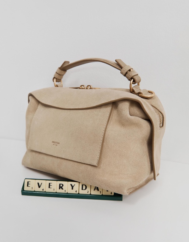 Oroton - Mica Small Bowler Suede