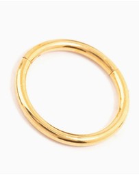 Lovisa - Waterproof Gold Plated Stainless Steel Sleeper Earrings 10 MM