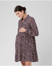 Ripe Maternity - Leah Button Through Dress