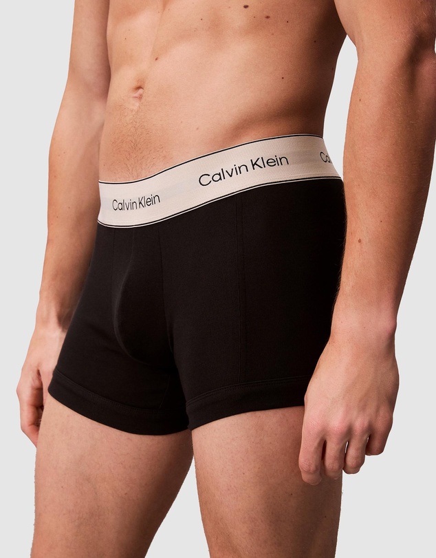 Calvin Klein - Heritage Cotton Stretch 3 Pack Trunks