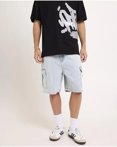 Spencer Project - Auckland Cargo Denim Jorts