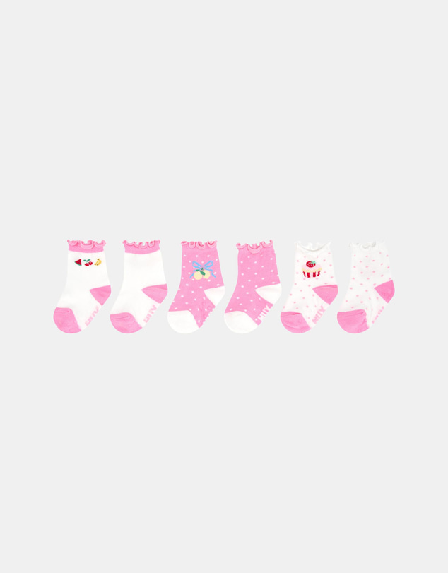 Huxbaby - 3-Pack Beach Club Socks - ICONIC EXCLUSIVE - Babies-Kids