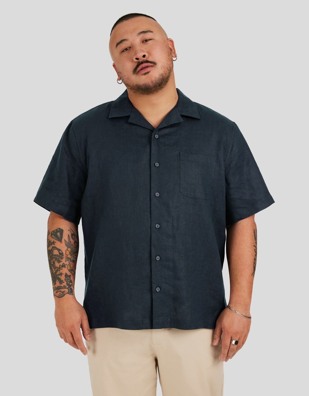 Johnny Bigg - Luxe Linen Boxy Fit Shirt