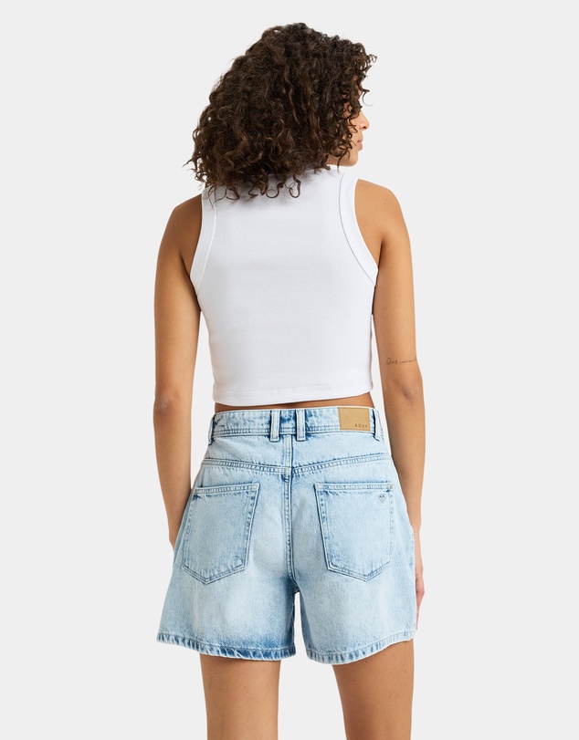 Roxy - Womens Morning Splend Denim Shorts