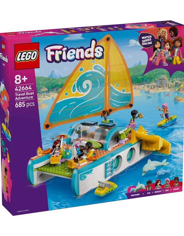 LEGO - 42664 Travel Boat Adventure