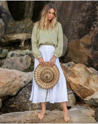 CAMIXA - Poem Linen Blouse