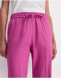 Sportscraft - Rosa Tapered Linen Pant