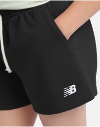 New Balance - French Terry Small Logo Shorts