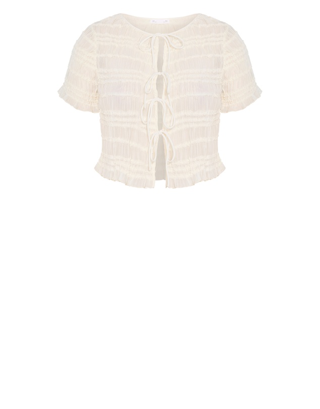 City Chic - Emelia Shirred Top