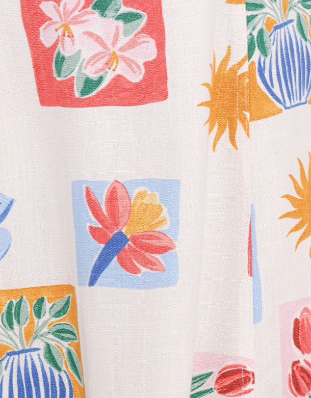 Petal & Pup - Tansy Mini Dress - Tulip Stamp