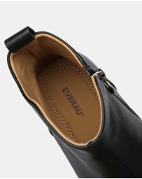 EVERAU - EverAU Ugg Chapple Cow Leather Upper Fashion Boots