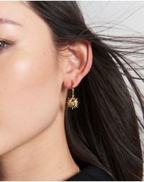 Karen Walker - Sun & Moon Hoops