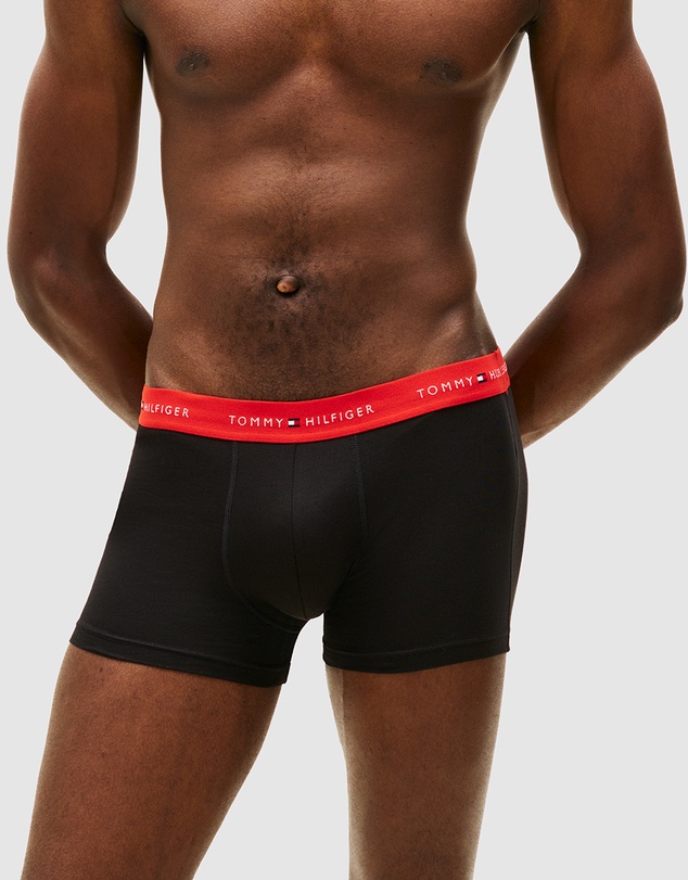 Tommy Hilfiger - 5-Pack Signature Repeat Logo Waistband Trunks