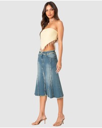 EDIKTED - Chandelier Beaded Triangle Top