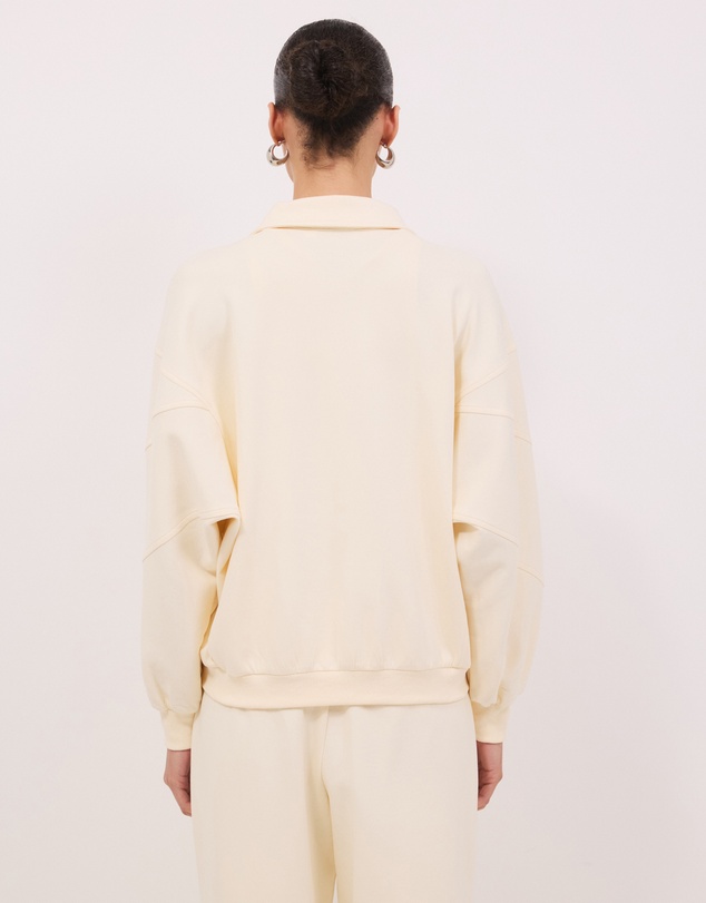 Calli - Rowan Zip Through Oversized Sweatshirt