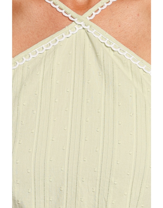 Petal & Pup - Fairfield Halterneck Dress - Green