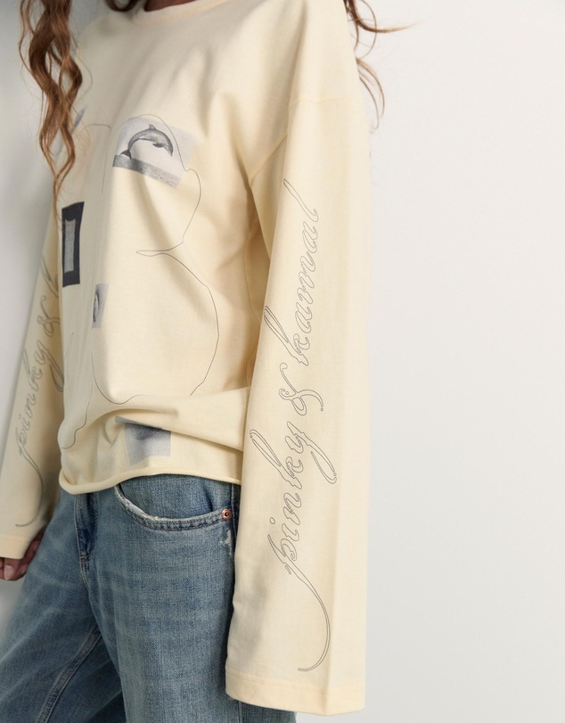 Pinky & Kamal - Field Notes Long Sleeve Top