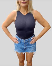 Core Trainer - Luxe Sculpt Sleeveless Shapewear Bodysuit