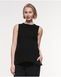Soon Maternity - Collette Linen Knit Feeding Tank
