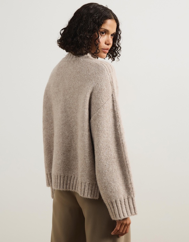 Atmos&Here - Charll Funnel Neck Knit Jumper