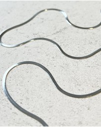 SAINT VALENTINE - Sphinx 2mm Snake Chain Necklace - Silver