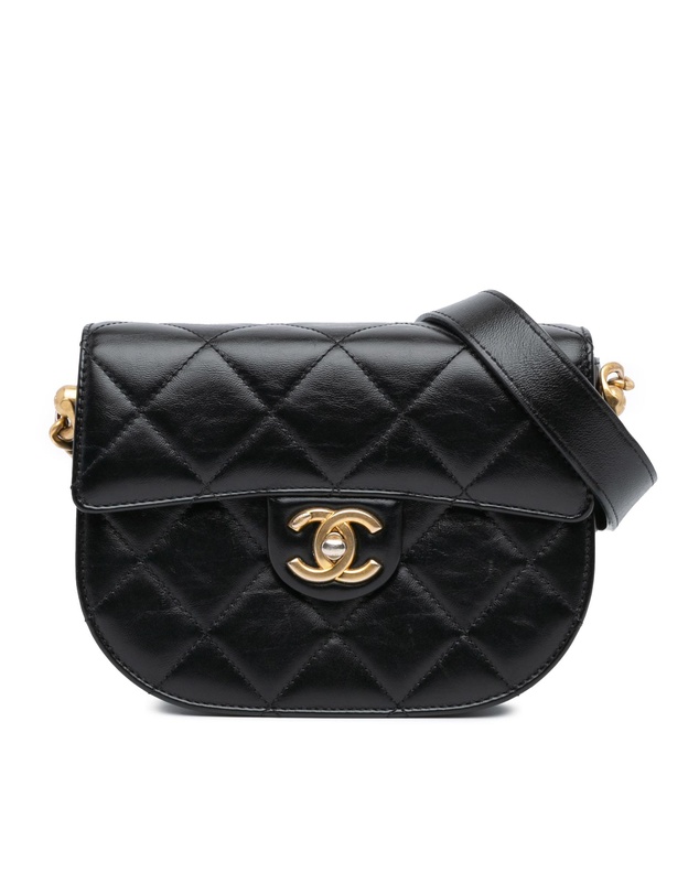 Pre-Loved by Azura Reborn - Pre-Loved Chanel 19 Crossbody Quilted Lambskin Leather