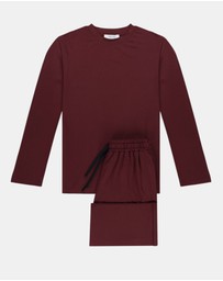 Henry Bucks - Henry Lounge Modal Jersey Long Sleeve Pyjama Set