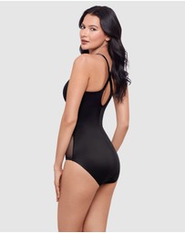 Miraclesuit Shapewear - Sexy Sheer Shaping Underwired Padded Bodysuit