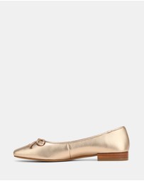 Wittner - Armenia Metallic Leather Ballet Flats