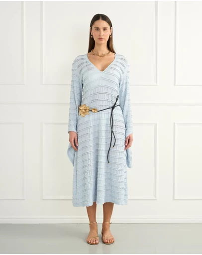 Heaven Australia - Blue Isabella Maxi Dress