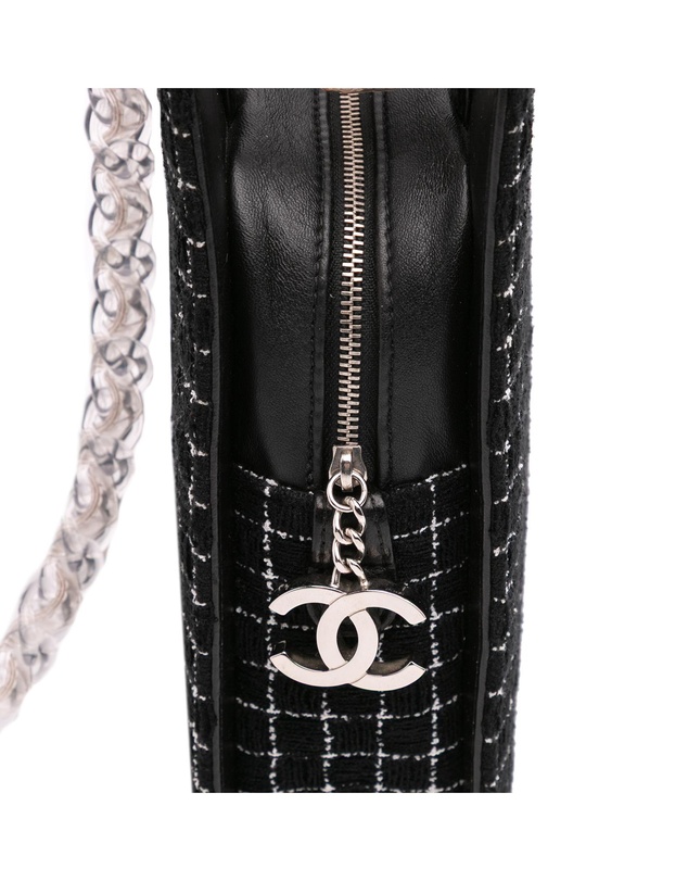 Pre-Loved by Azura Reborn - Pre-Loved chanel Chain Tweed Shoulder Bag