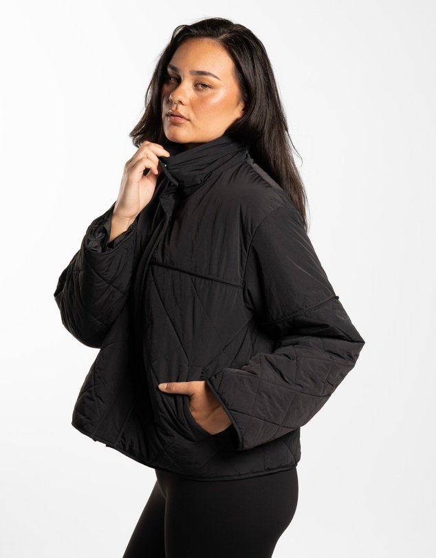 Active Basics - Quilted Puffer - Onyx