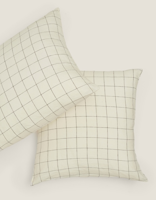 Carlotta + Gee - 100% Linen European Pillowcase Set