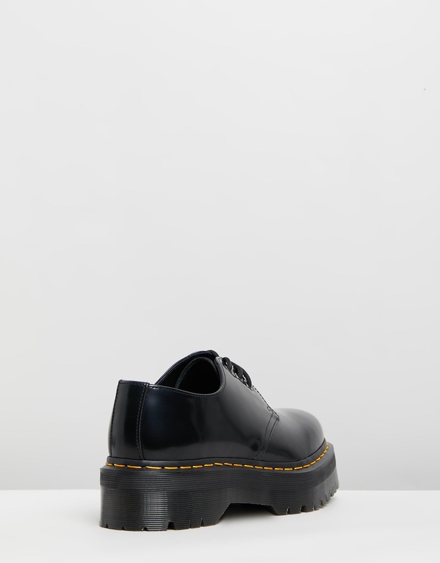 Dr Martens - Unisex 1461 Quad Polished Smooth Shoes