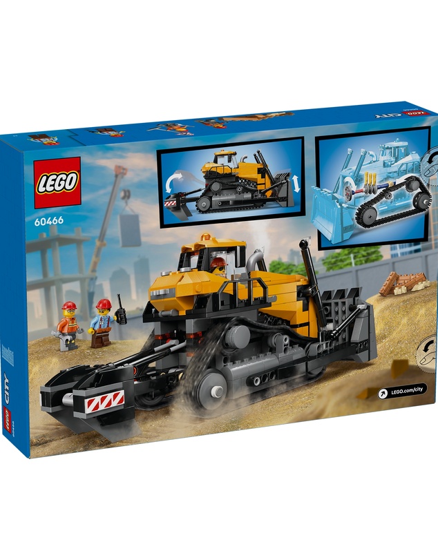 LEGO - 60466 Yellow Bulldozer