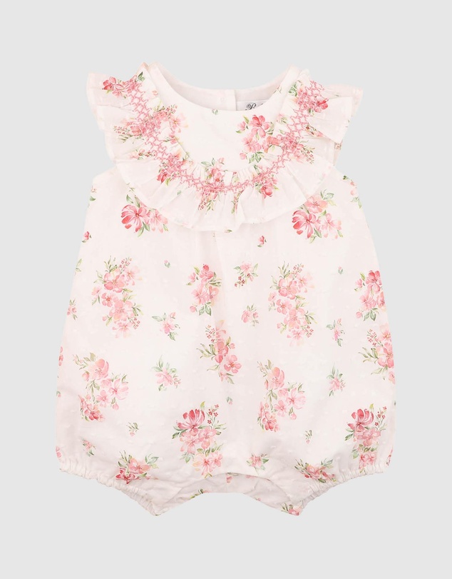 Bebe by Minihaha - Chelsea Frill Yoke Romper