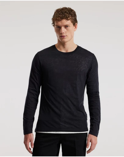 Calibre - Long Sleeve Double Layer T-shirt Ink