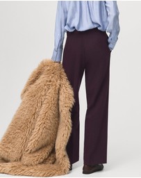 M.N.G - High-Waist Straight Trousers