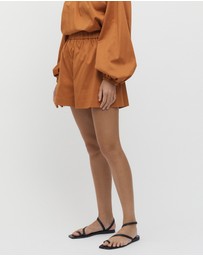 FRIEND of AUDREY - Viviers Elastic Waist Shorts