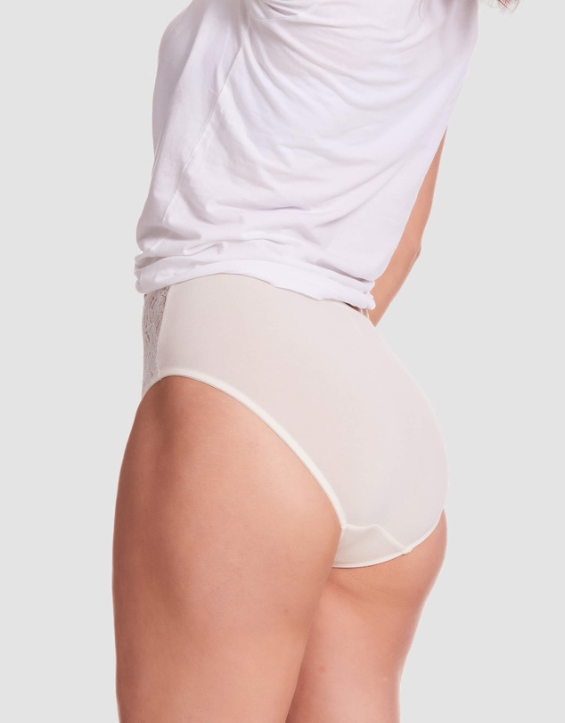 Kayser - 2 Pack Daily Essentials Stretch Lace & Cotton Full Brief (219)